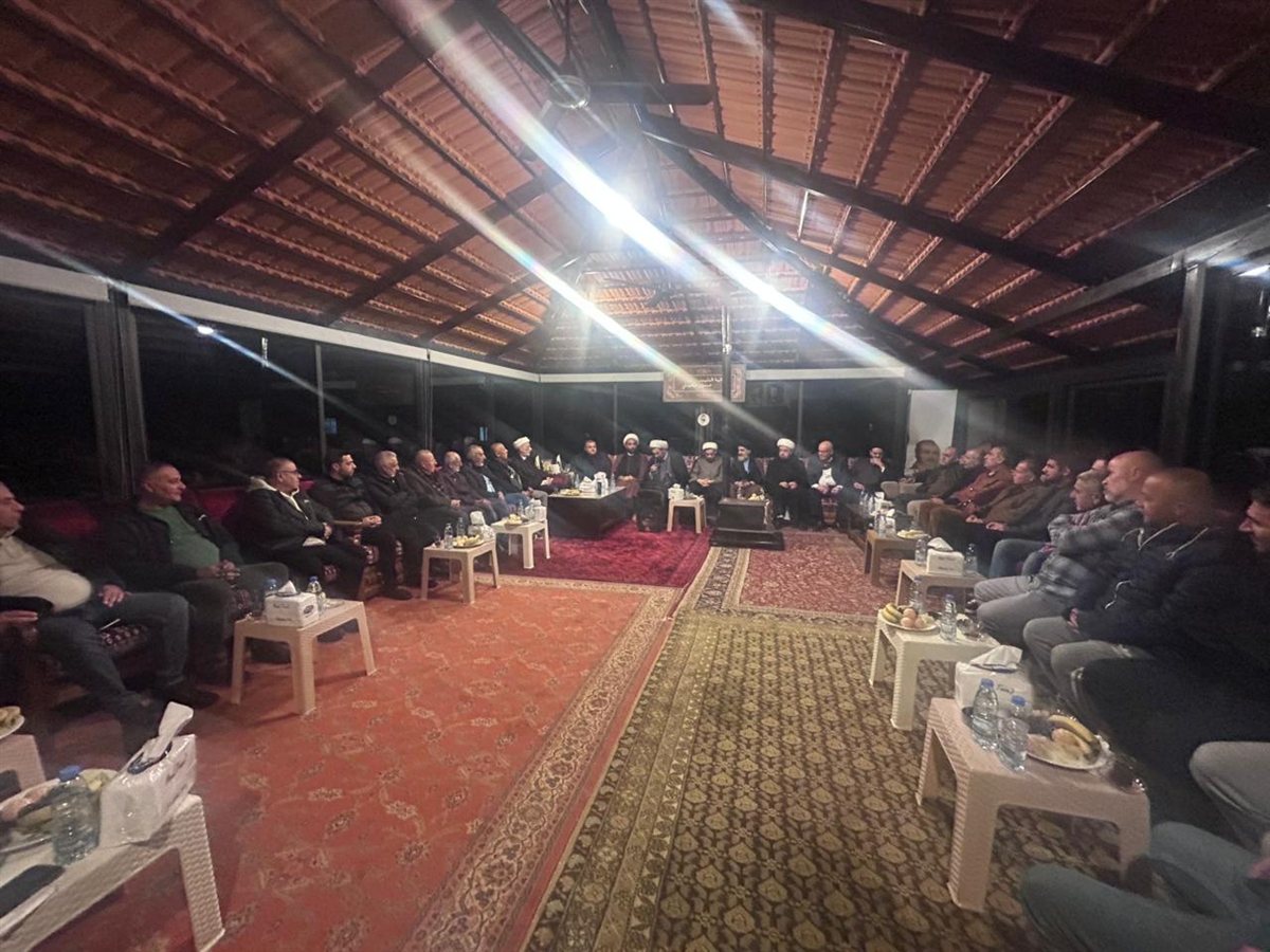 أمسية ثقافية في ديوانية الشهيد حسين شعيتلي في بلدة برج الشمالي