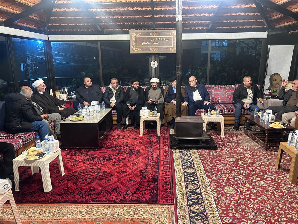 أمسية ثقافية في ديوانية الشهيد حسين شعيتلي في بلدة برج الشمالي