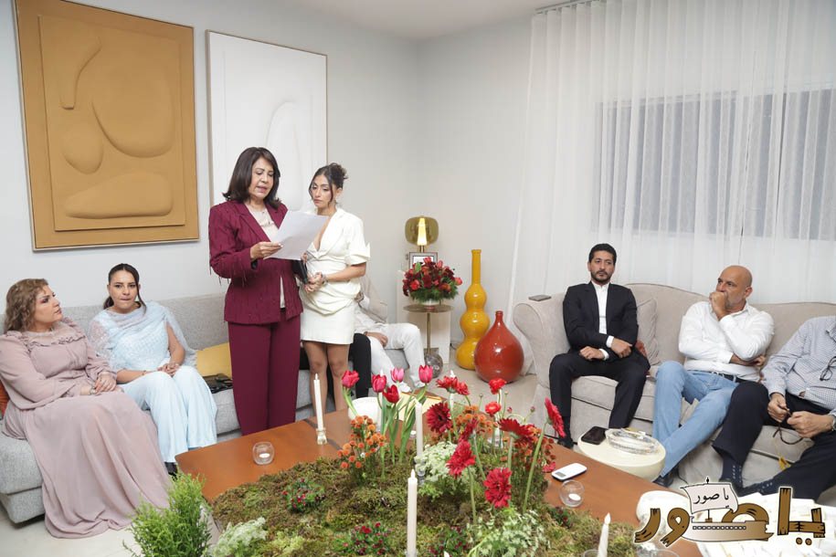 بالصور من أبيدجان: خطوبة الشاب حمزة فرحات على الآنسة إيفانا ياسين