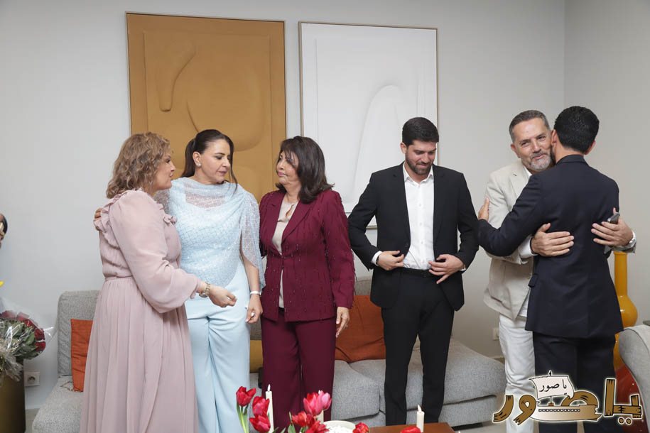 بالصور من أبيدجان: خطوبة الشاب حمزة فرحات على الآنسة إيفانا ياسين