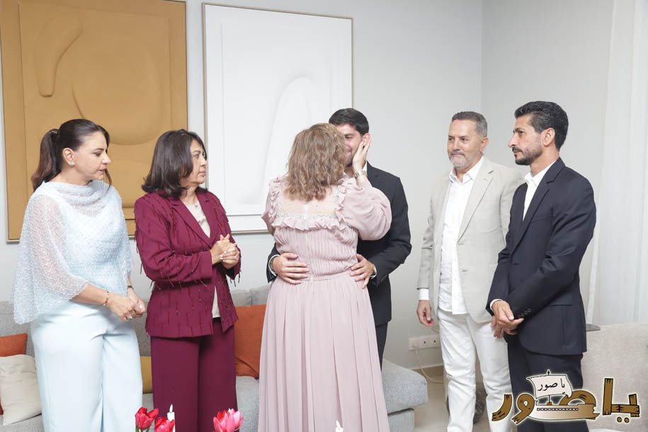 بالصور من أبيدجان: خطوبة الشاب حمزة فرحات على الآنسة إيفانا ياسين