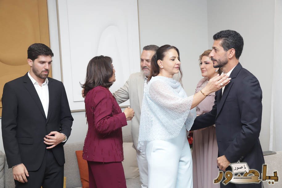 بالصور من أبيدجان: خطوبة الشاب حمزة فرحات على الآنسة إيفانا ياسين