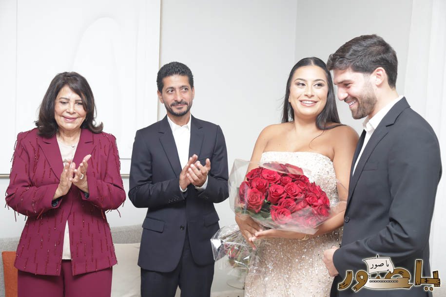 بالصور من أبيدجان: خطوبة الشاب حمزة فرحات على الآنسة إيفانا ياسين