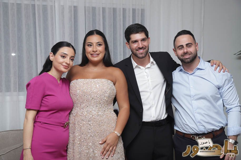 بالصور من أبيدجان: خطوبة الشاب حمزة فرحات على الآنسة إيفانا ياسين