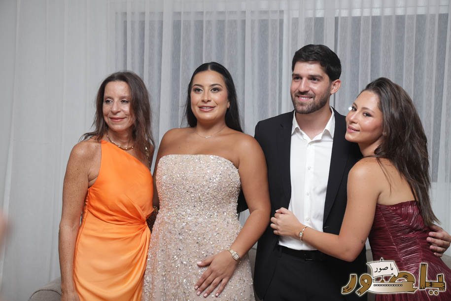 بالصور من أبيدجان: خطوبة الشاب حمزة فرحات على الآنسة إيفانا ياسين