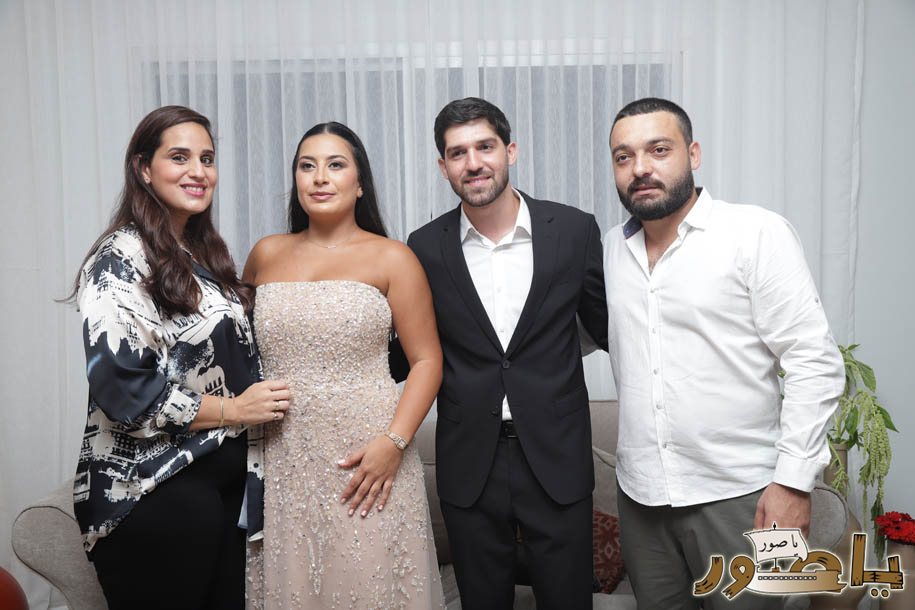 بالصور من أبيدجان: خطوبة الشاب حمزة فرحات على الآنسة إيفانا ياسين