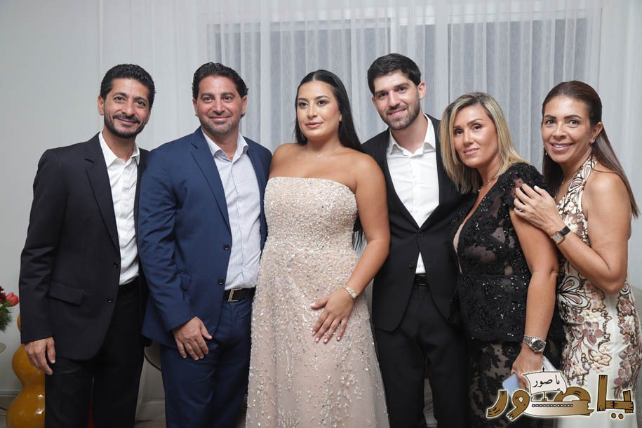 بالصور من أبيدجان: خطوبة الشاب حمزة فرحات على الآنسة إيفانا ياسين