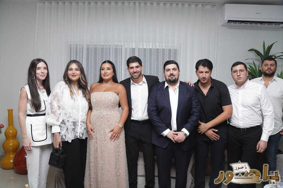 بالصور من أبيدجان: خطوبة الشاب حمزة فرحات على الآنسة إيفانا ياسين