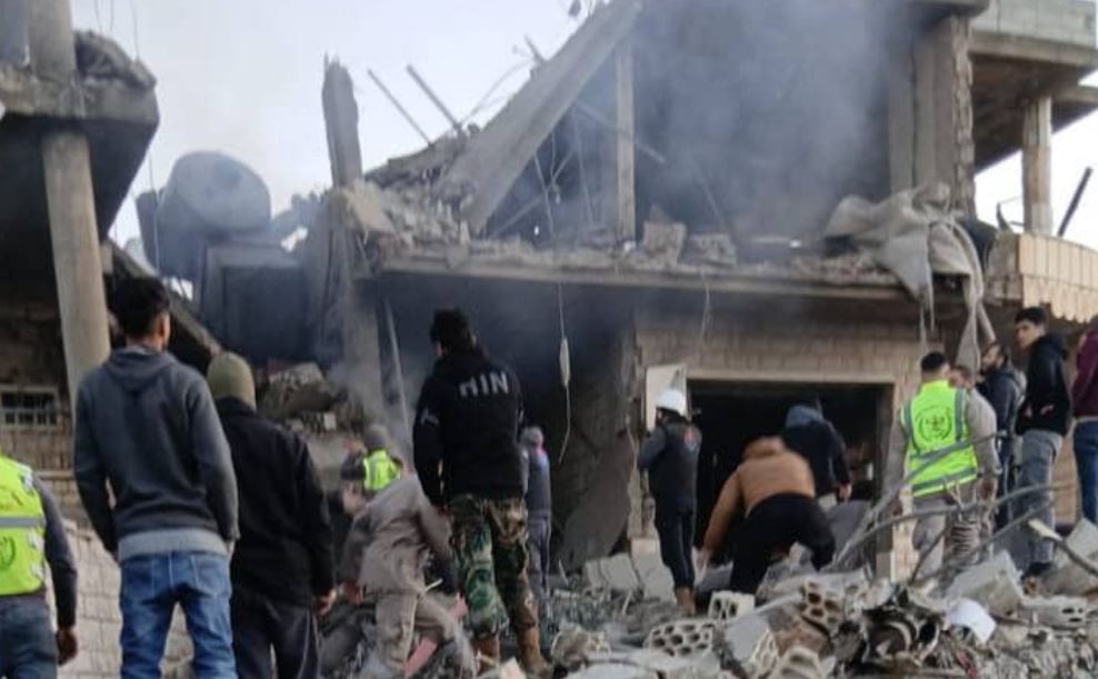 بالصور: أضرار كبيرة في سحمر.. والمدرسة الرسمية لم تسلم!