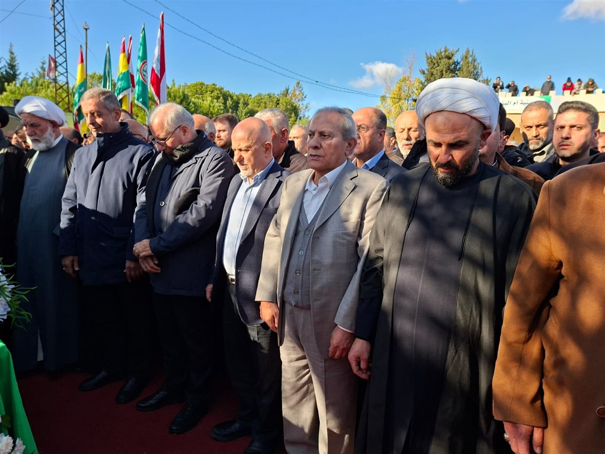 حركة أمل تودع رئيس جمعية رواد الرسالة الإسلامية وعضو المجلس الاستشاري المفوض العام الأسبق لجمعية كشافة الرسالة الاسلامية القائد الرسالي حسن حمدان بمأتم مهيب في بلدة أرنون