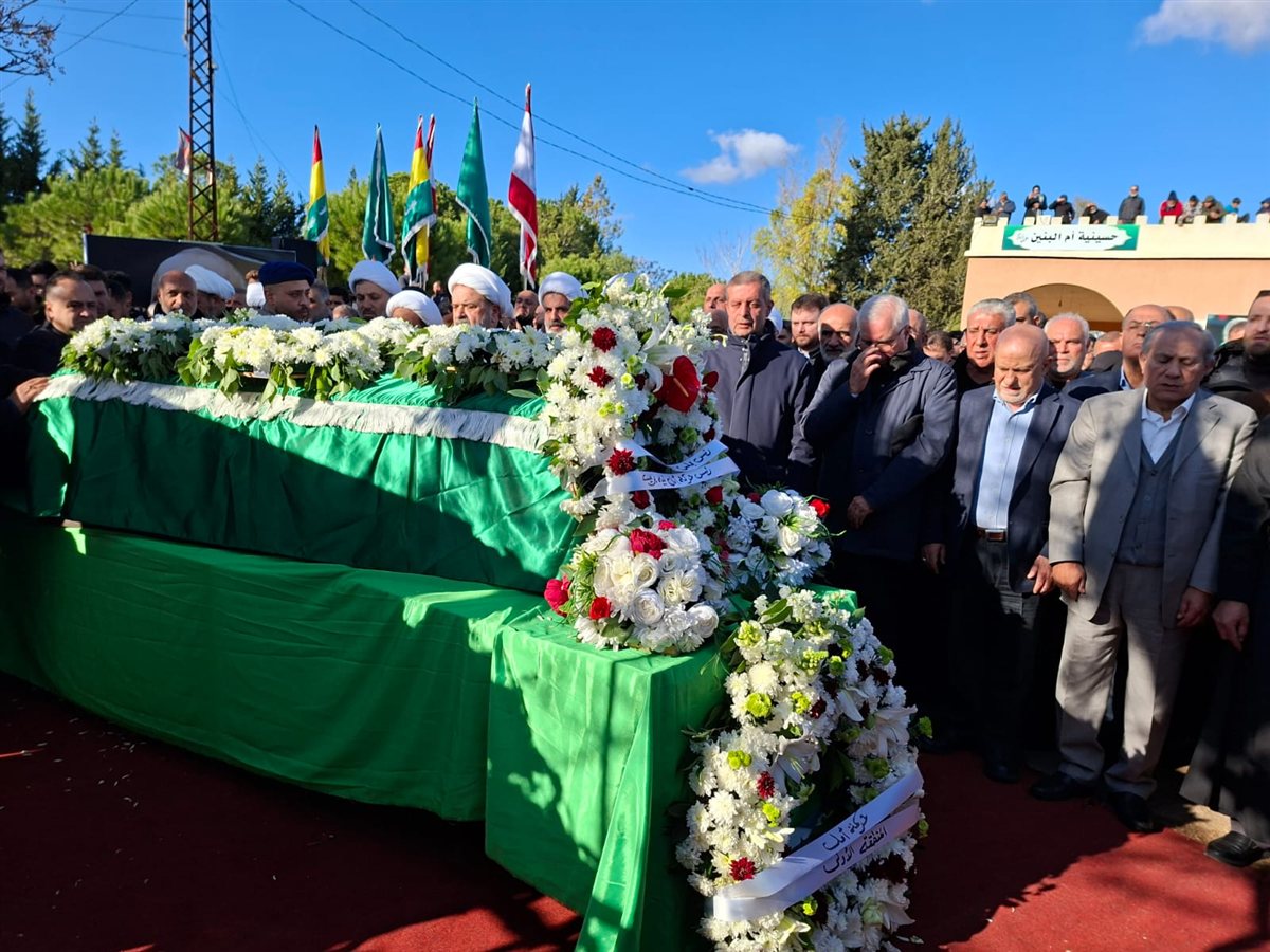 حركة أمل تودع رئيس جمعية رواد الرسالة الإسلامية وعضو المجلس الاستشاري المفوض العام الأسبق لجمعية كشافة الرسالة الاسلامية القائد الرسالي حسن حمدان بمأتم مهيب في بلدة أرنون