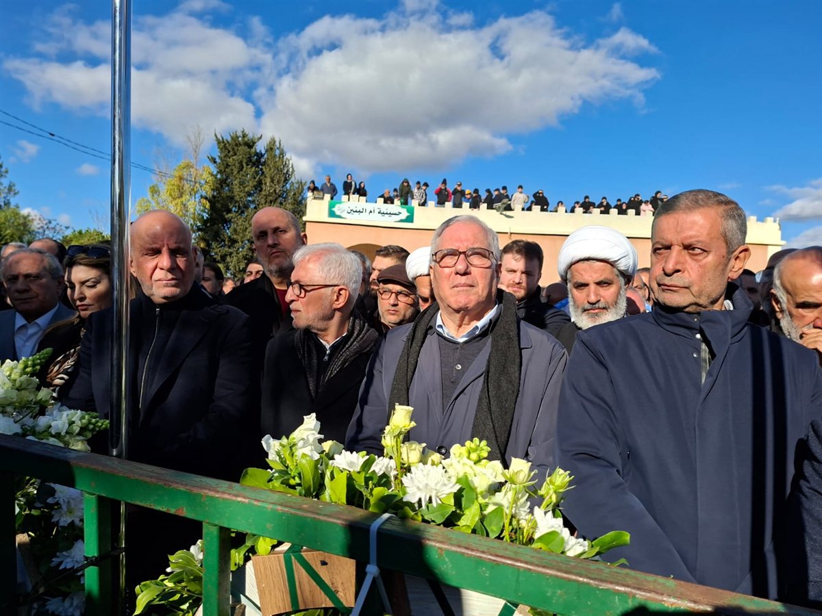 حركة أمل تودع رئيس جمعية رواد الرسالة الإسلامية وعضو المجلس الاستشاري المفوض العام الأسبق لجمعية كشافة الرسالة الاسلامية القائد الرسالي حسن حمدان بمأتم مهيب في بلدة أرنون
