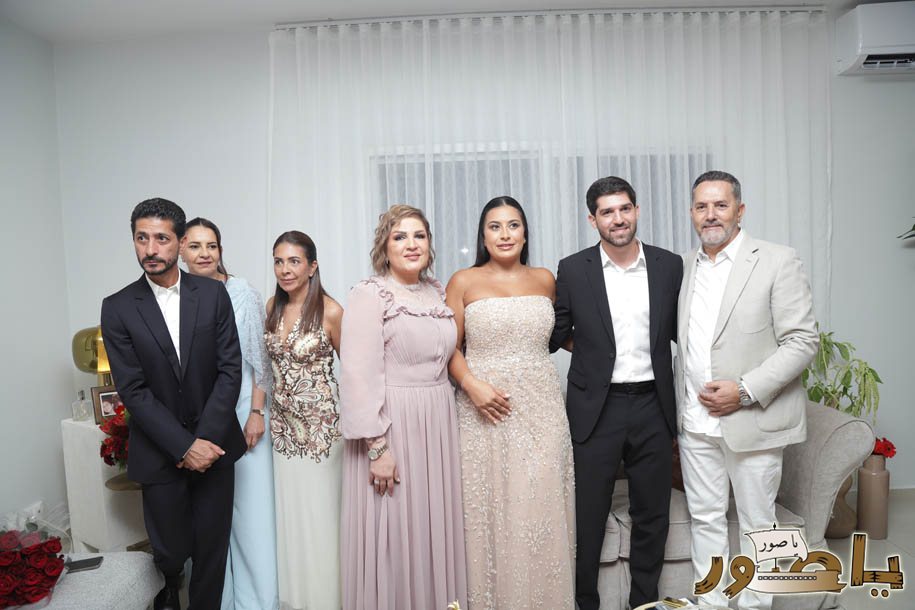 بالصور من أبيدجان: خطوبة الشاب حمزة فرحات على الآنسة إيفانا ياسين
