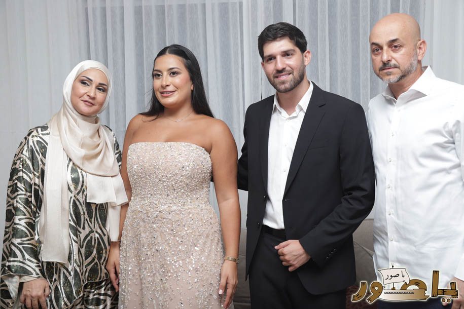 بالصور من أبيدجان: خطوبة الشاب حمزة فرحات على الآنسة إيفانا ياسين