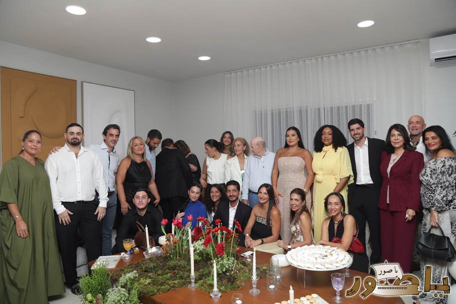 بالصور من أبيدجان: خطوبة الشاب حمزة فرحات على الآنسة إيفانا ياسين