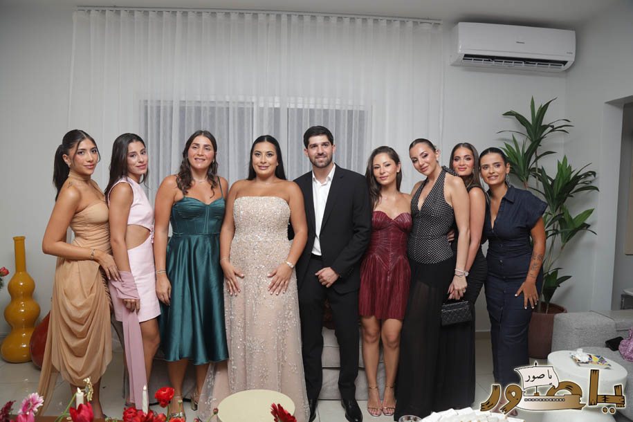 بالصور من أبيدجان: خطوبة الشاب حمزة فرحات على الآنسة إيفانا ياسين