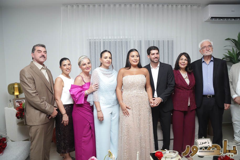 بالصور من أبيدجان: خطوبة الشاب حمزة فرحات على الآنسة إيفانا ياسين