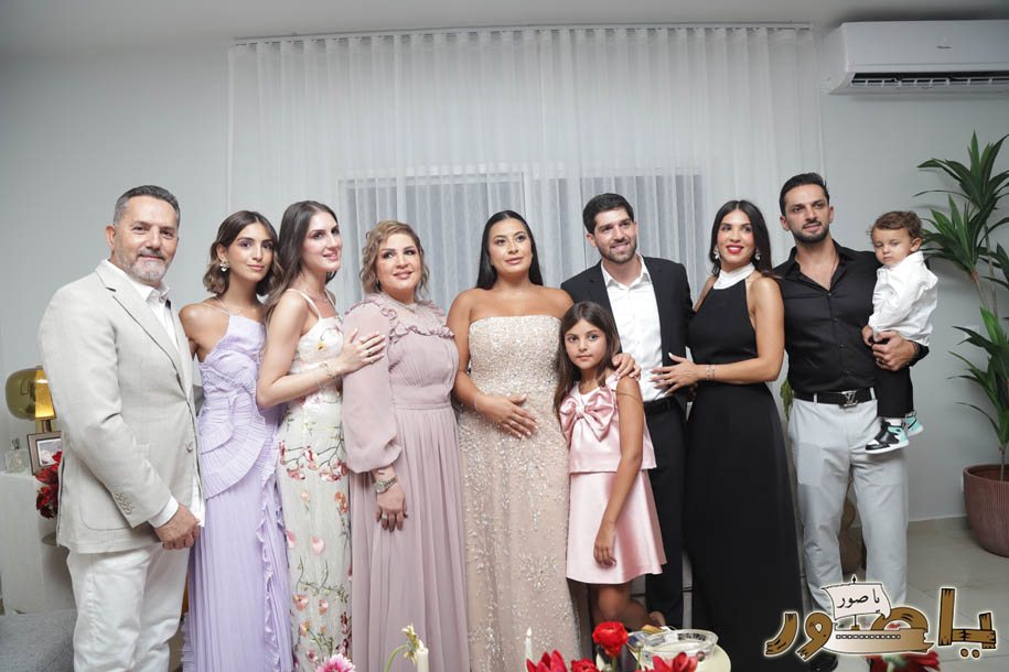 بالصور من أبيدجان: خطوبة الشاب حمزة فرحات على الآنسة إيفانا ياسين