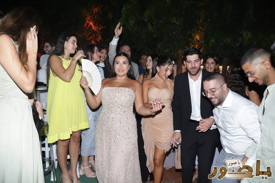 بالصور من أبيدجان: خطوبة الشاب حمزة فرحات على الآنسة إيفانا ياسين