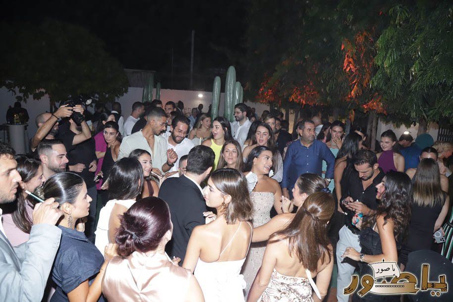 بالصور من أبيدجان: خطوبة الشاب حمزة فرحات على الآنسة إيفانا ياسين