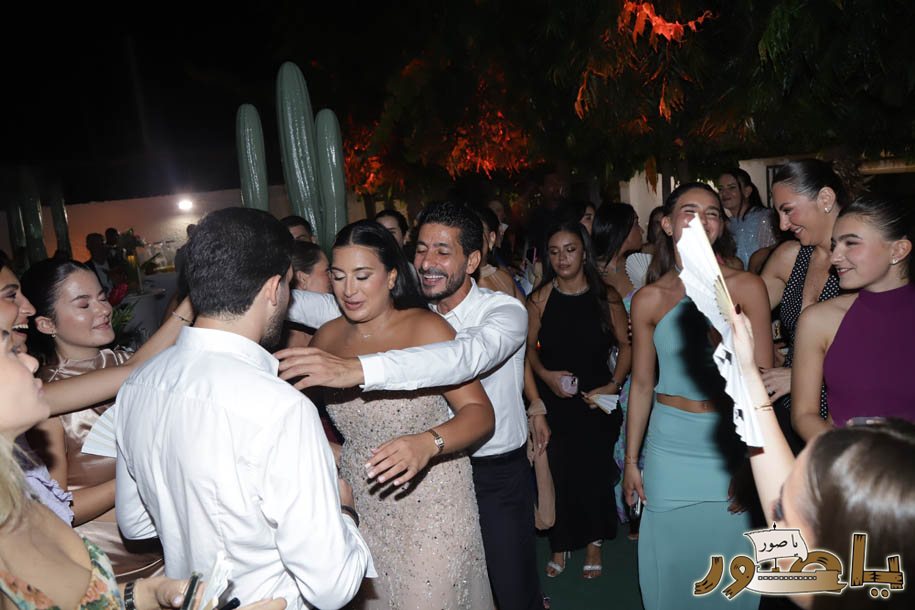 بالصور من أبيدجان: خطوبة الشاب حمزة فرحات على الآنسة إيفانا ياسين