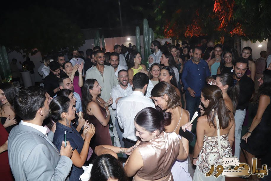 بالصور من أبيدجان: خطوبة الشاب حمزة فرحات على الآنسة إيفانا ياسين