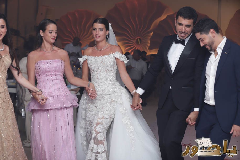 أبيدجان : حفل زفاف الشاب عباس محمد خليل على الآنسة زينب حسن قصاب