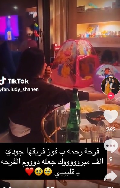 من داخل منزلها.. رحمة رياض تثير الجدل إليكم السبب