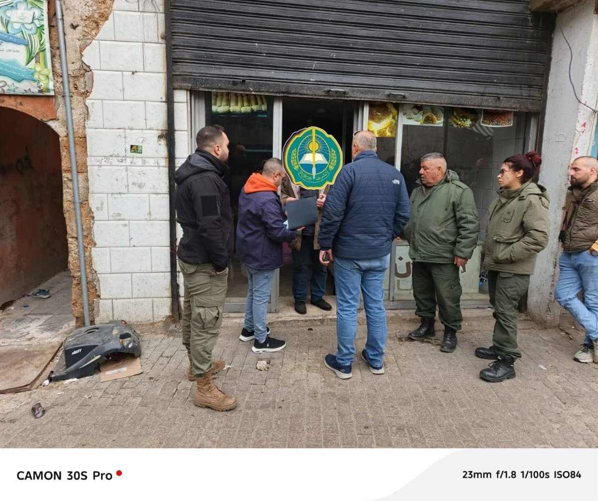 إقفال محل باتيسري إلى حين تسوية أوضاعه الصحية