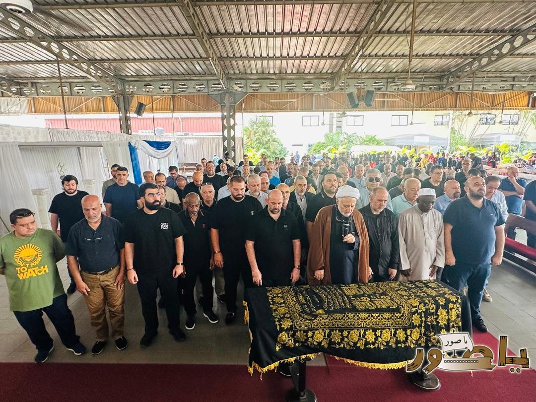 بالصور من أبيدجان: تشييع المرحوم الحاج محمد سعيد حسن المحمد (أبو محمود)