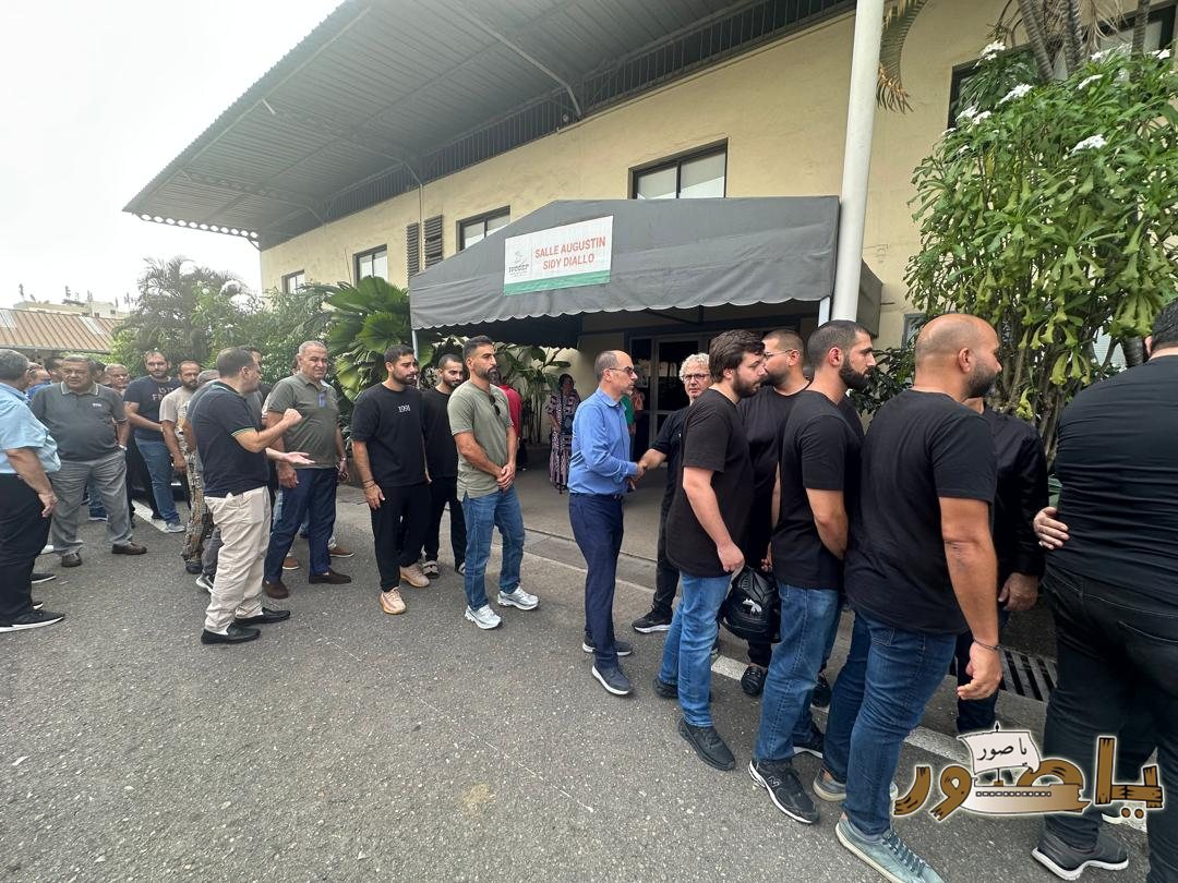 بالصور من أبيدجان: تشييع المرحوم الحاج محمد سعيد حسن المحمد (أبو محمود)