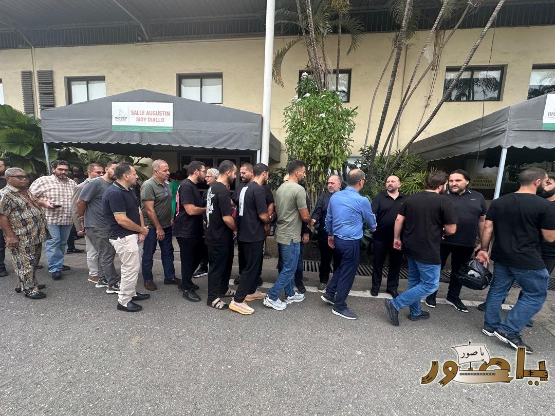 بالصور من أبيدجان: تشييع المرحوم الحاج محمد سعيد حسن المحمد (أبو محمود)