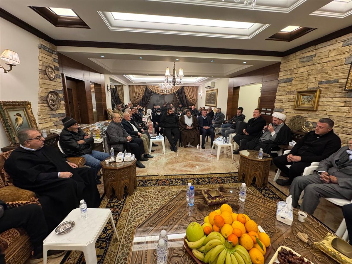 أمسية ثقافية ودينية بمناسبة ولادات الأقمار من آل محمد(ص) في الرمادية بحضور سماحة العلامة الشيخ علي بحسون