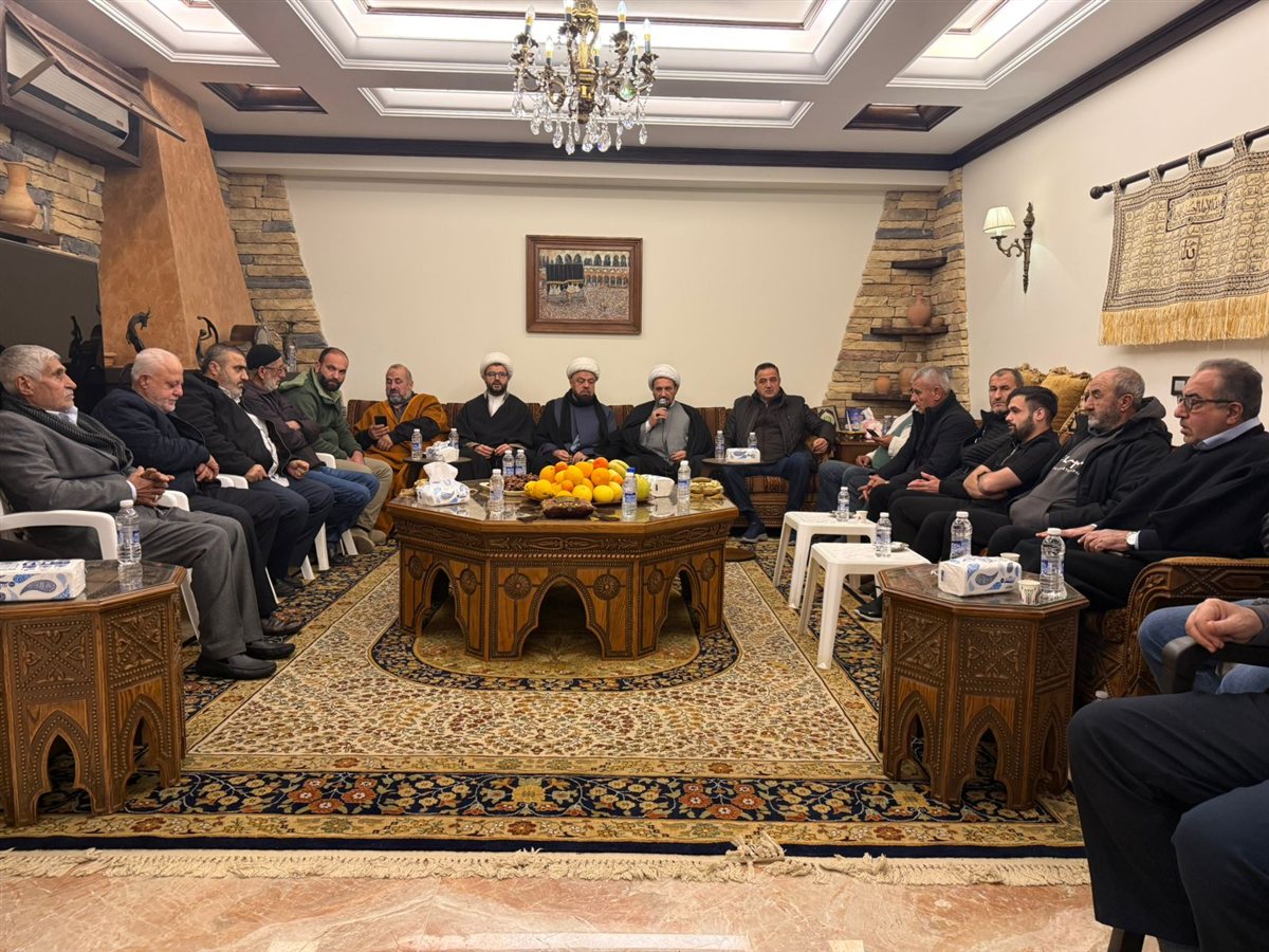 أمسية ثقافية ودينية بمناسبة ولادات الأقمار من آل محمد(ص) في الرمادية بحضور سماحة العلامة الشيخ علي بحسون