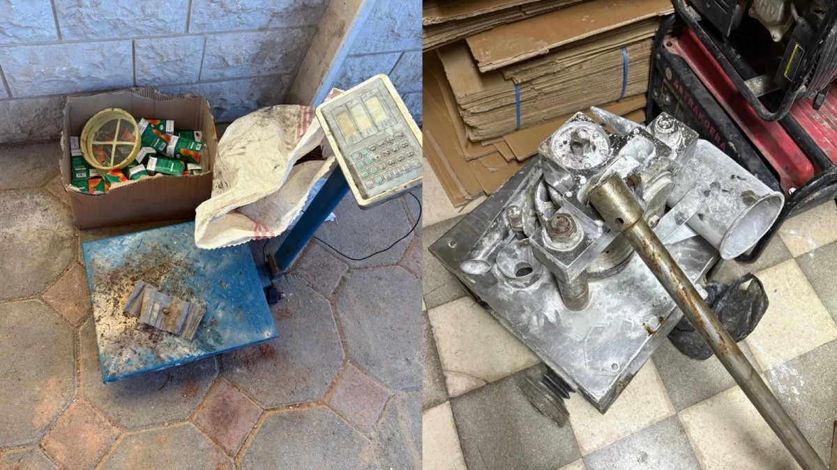 بالصور: قوى الأمن تضبط معملا لتصنيع الكبتاغون بالتعاون مع السعودية