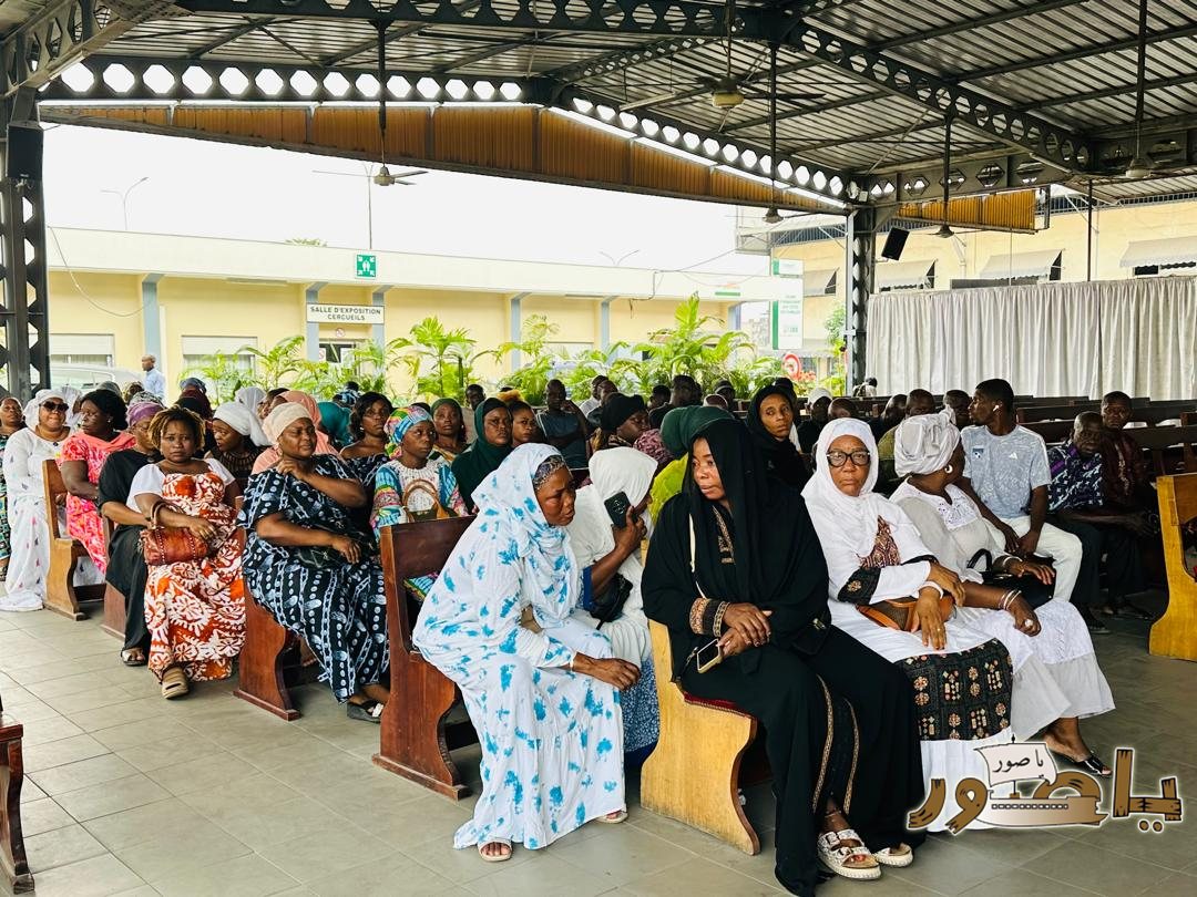 بالصور من أبيدجان: تشييع المرحوم أيمن فضل نحله