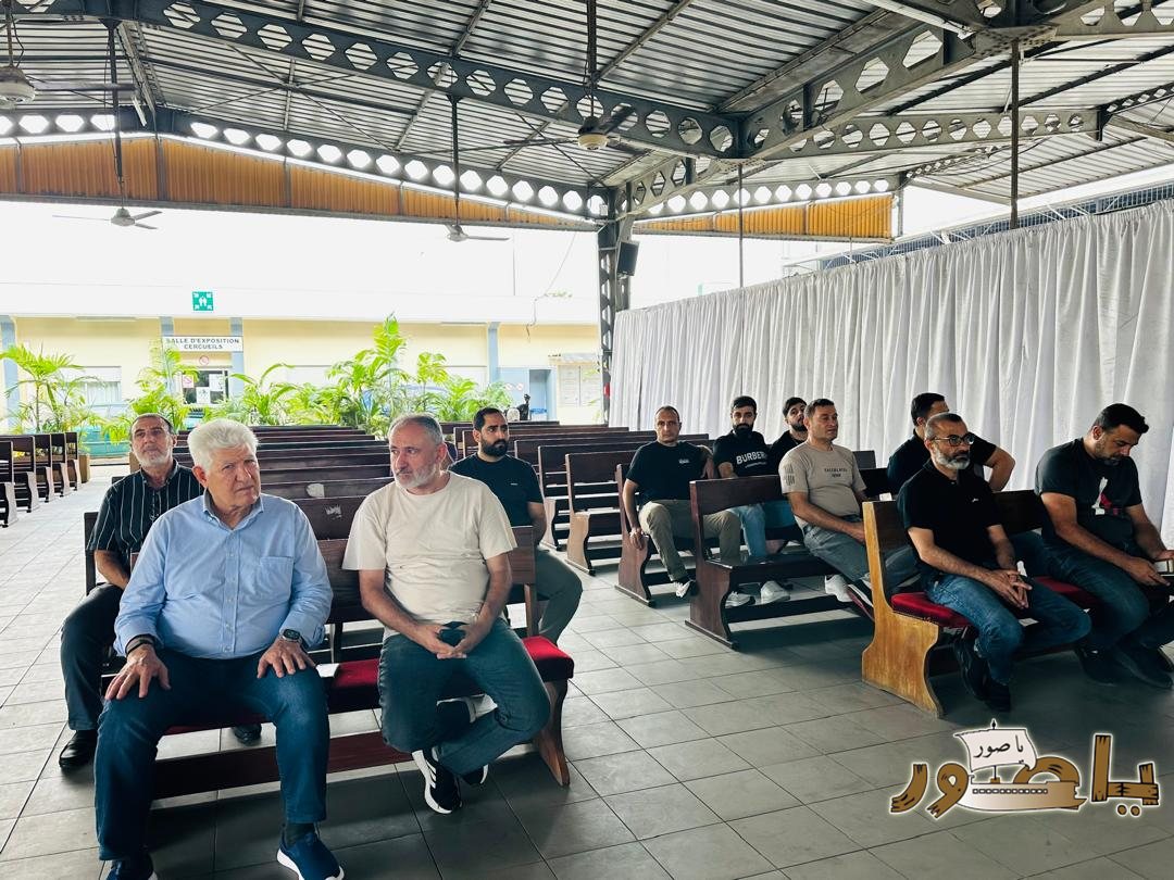 بالصور من أبيدجان: تشييع المرحوم أيمن فضل نحله