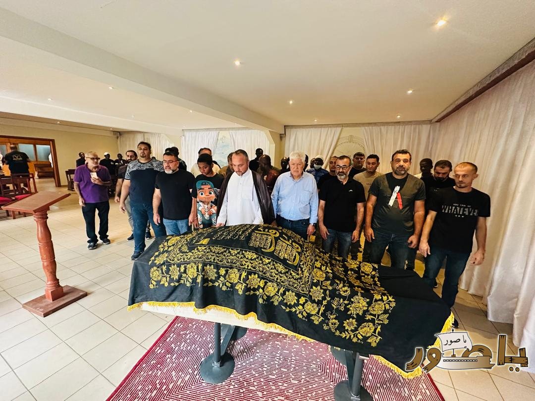 بالصور من أبيدجان: تشييع المرحوم أيمن فضل نحله
