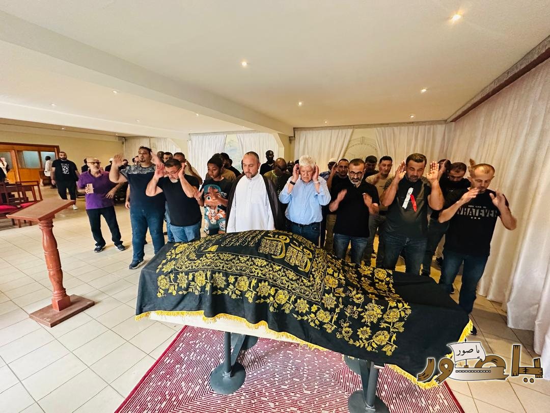 بالصور من أبيدجان: تشييع المرحوم أيمن فضل نحله