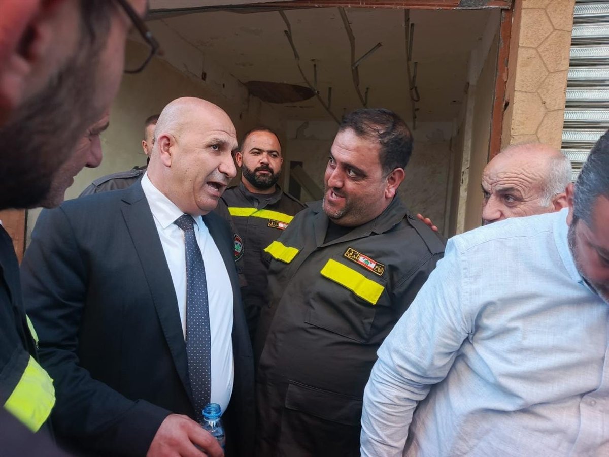 تعيين العميد الركن عماد خريش مديرا عاما اصيلا للدفاع المدني