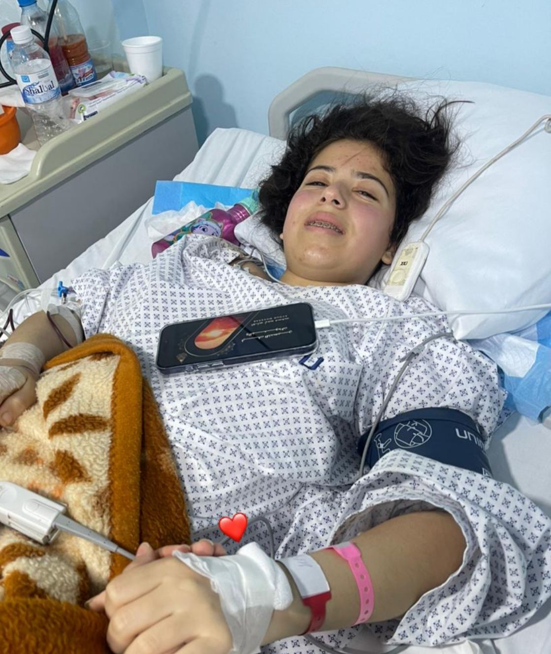 إبنة طيردبا الجنوبية آلاء حدرج بحاجة لدعائكم