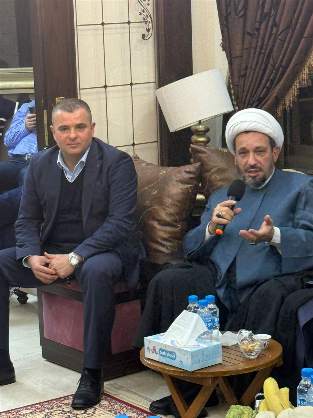 أمسية ثقافية ودينية في الحوش بمناسبة ولادة الأقمار الهاشمية في شهر شعبان المعظم بحضور سماحة العلامة الشيخ علي بحسون