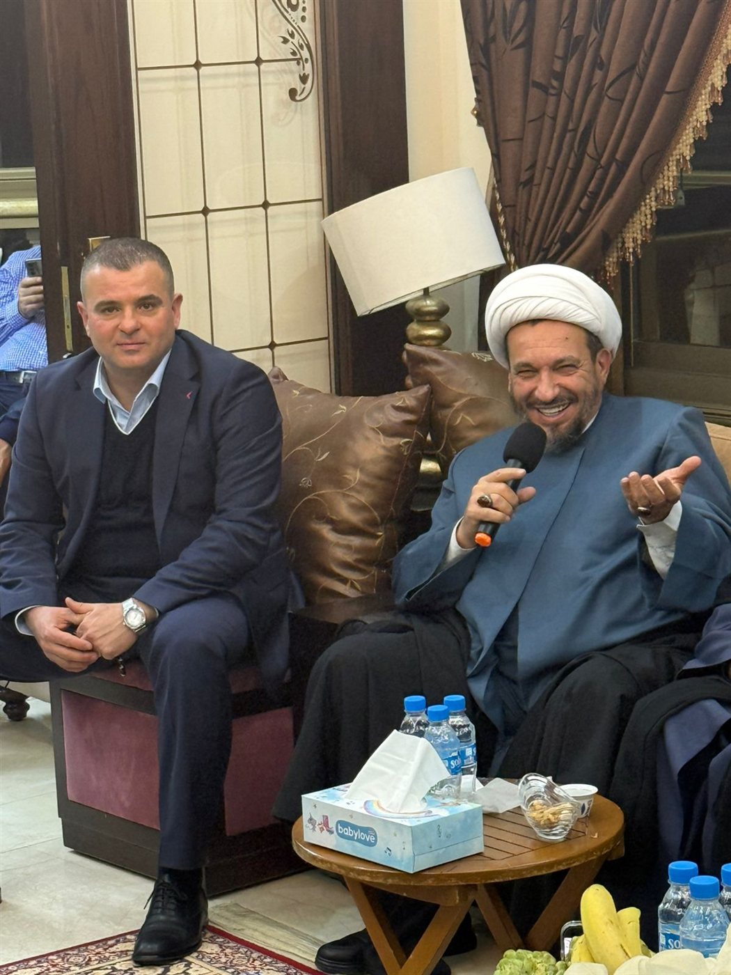 أمسية ثقافية ودينية في الحوش بمناسبة ولادة الأقمار الهاشمية في شهر شعبان المعظم بحضور سماحة العلامة الشيخ علي بحسون