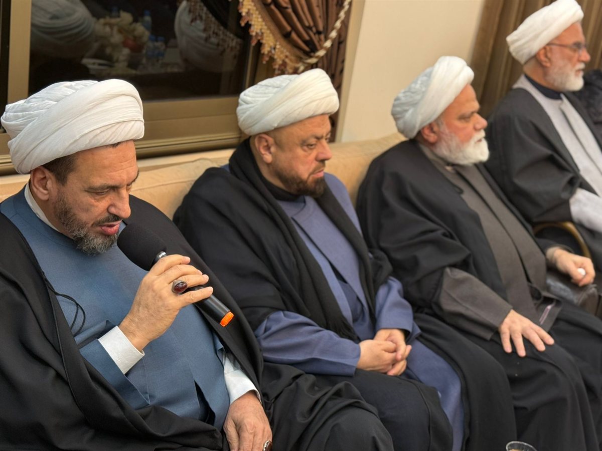 أمسية ثقافية ودينية في الحوش بمناسبة ولادة الأقمار الهاشمية في شهر شعبان المعظم بحضور سماحة العلامة الشيخ علي بحسون