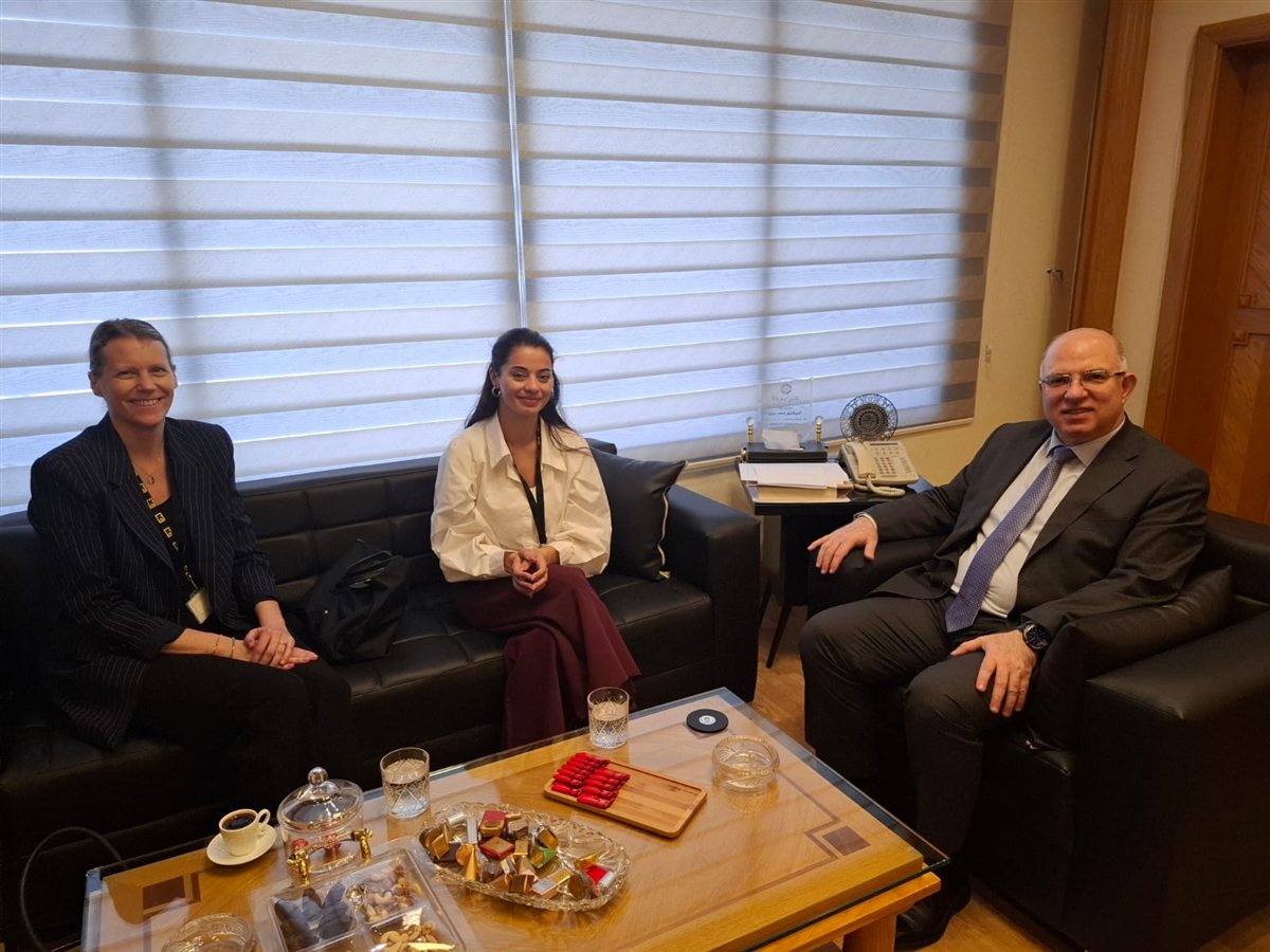 الوزير حيدر اطلع على مطالب متقاعدي الضمان والتقى وفد لجنة الانقاذ الدولية في لبنان