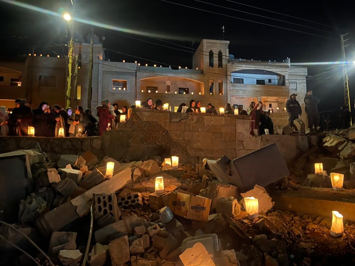 وقفة تضامنية في كفرتبنيت دعما للأهالي المنكوبين واحتجاجا على تقاعس الدولة