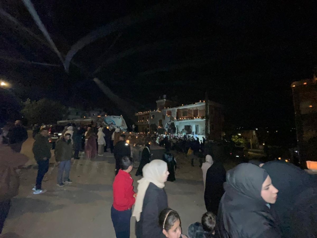 وقفة تضامنية في كفرتبنيت دعما للأهالي المنكوبين واحتجاجا على تقاعس الدولة