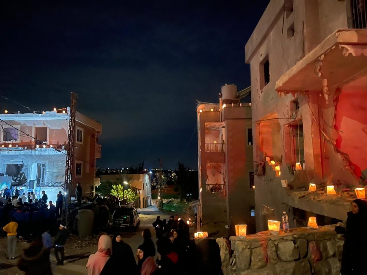 وقفة تضامنية في كفرتبنيت دعما للأهالي المنكوبين واحتجاجا على تقاعس الدولة