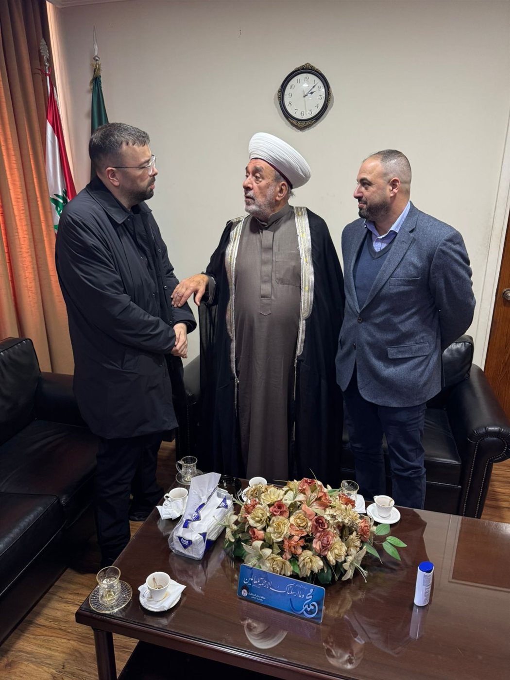 المفتي سوسان يستقبل أحمد الحريري مع وفد من المستقبل الجنوب