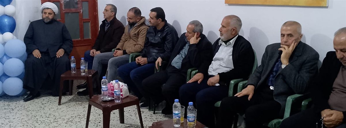 أمسية ثقافية ودينية بحضور سماحة العلامة الشيخ علي بحسون في دارة فضيلة الشيخ حسن سليمان في بلدة باتوليه